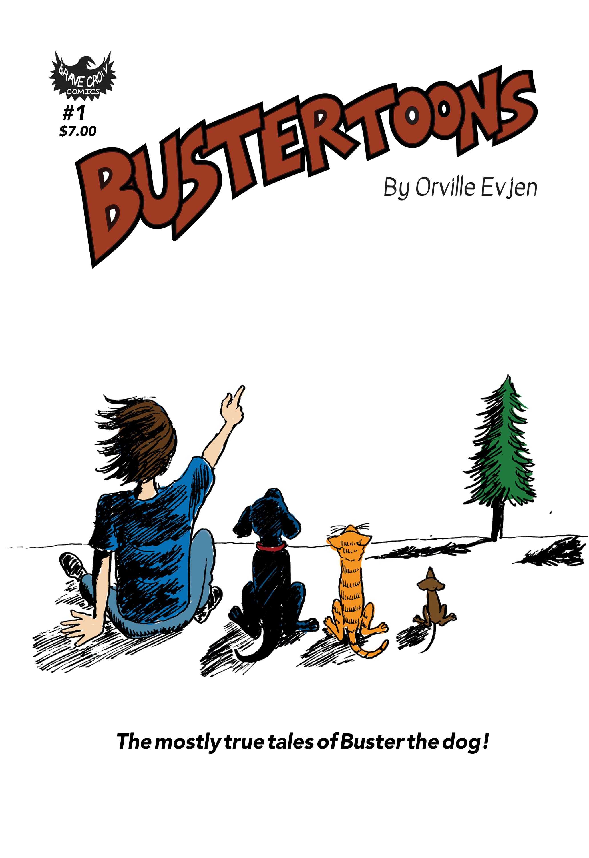 Bustertoons Issue #1 cover